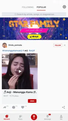 Suaraku Nyanyikan Berbagai Lagu android App screenshot 14